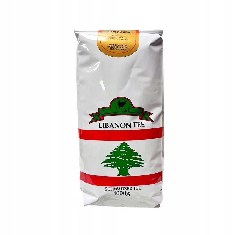Ceylon Black loose leaf tea with bergamot flavor 1kg LIBANON TEE