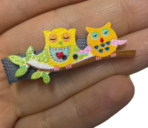 Spinka dla dziecka hand made sowy