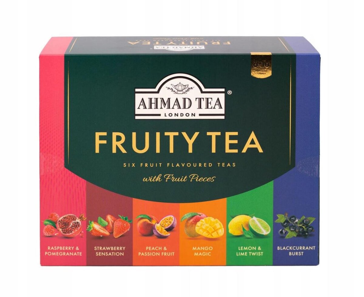 Ahmad tea Fruity tea Selection set 60 bags envelope 120g