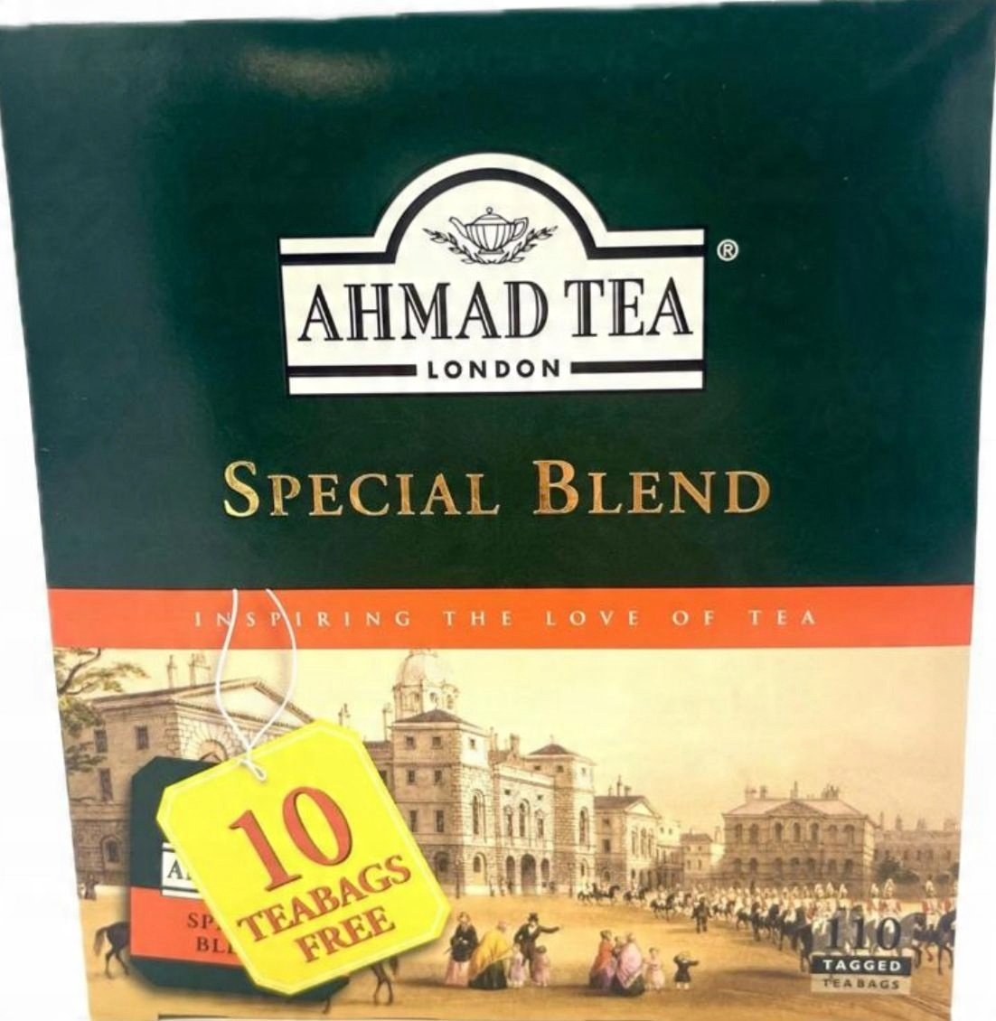 Ahmad Tea Special blend black leaf Tea Ahmad Tea 100 bags +10 bags free