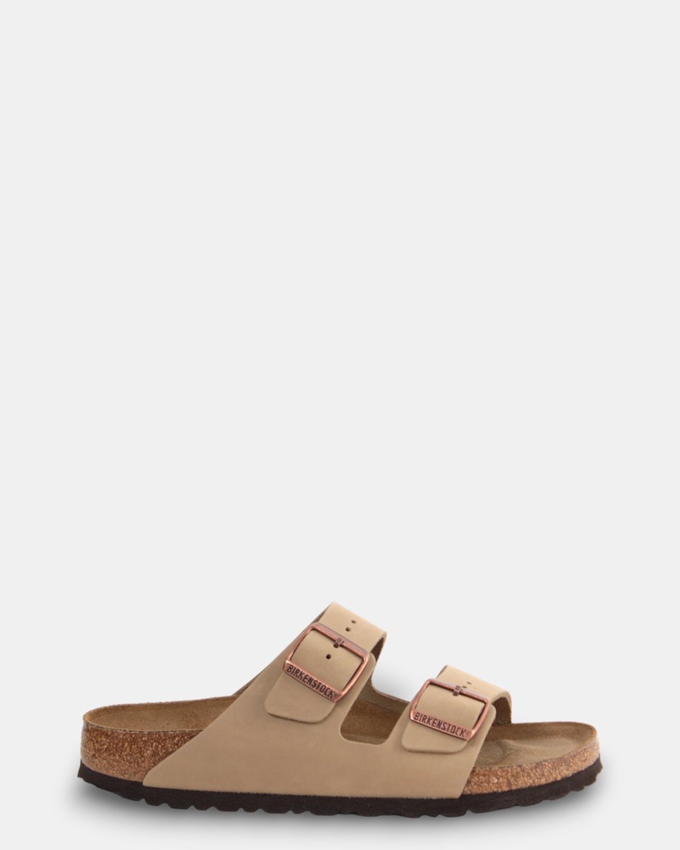 ciabatta birkenstock unisex arizona oiled leather beige