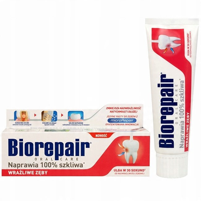 Biorepair Oral Care Plus Sensitive Teeth – Pasta Do Zębów Na Nadwrażliwość