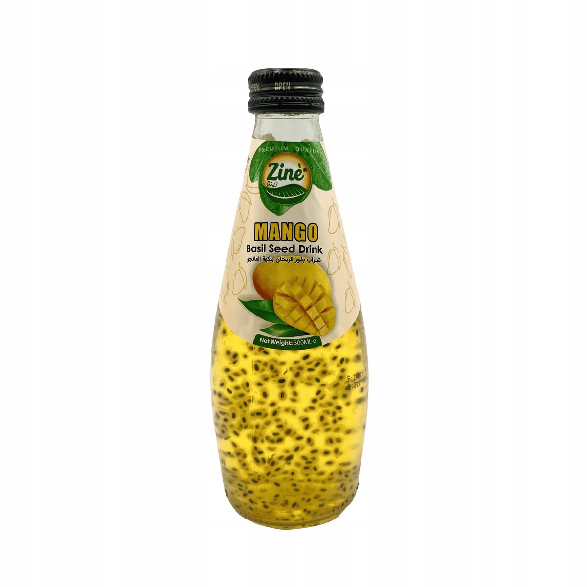 MANGO FLAVOURED BASIL SEED DRINK 300 ML ZINE