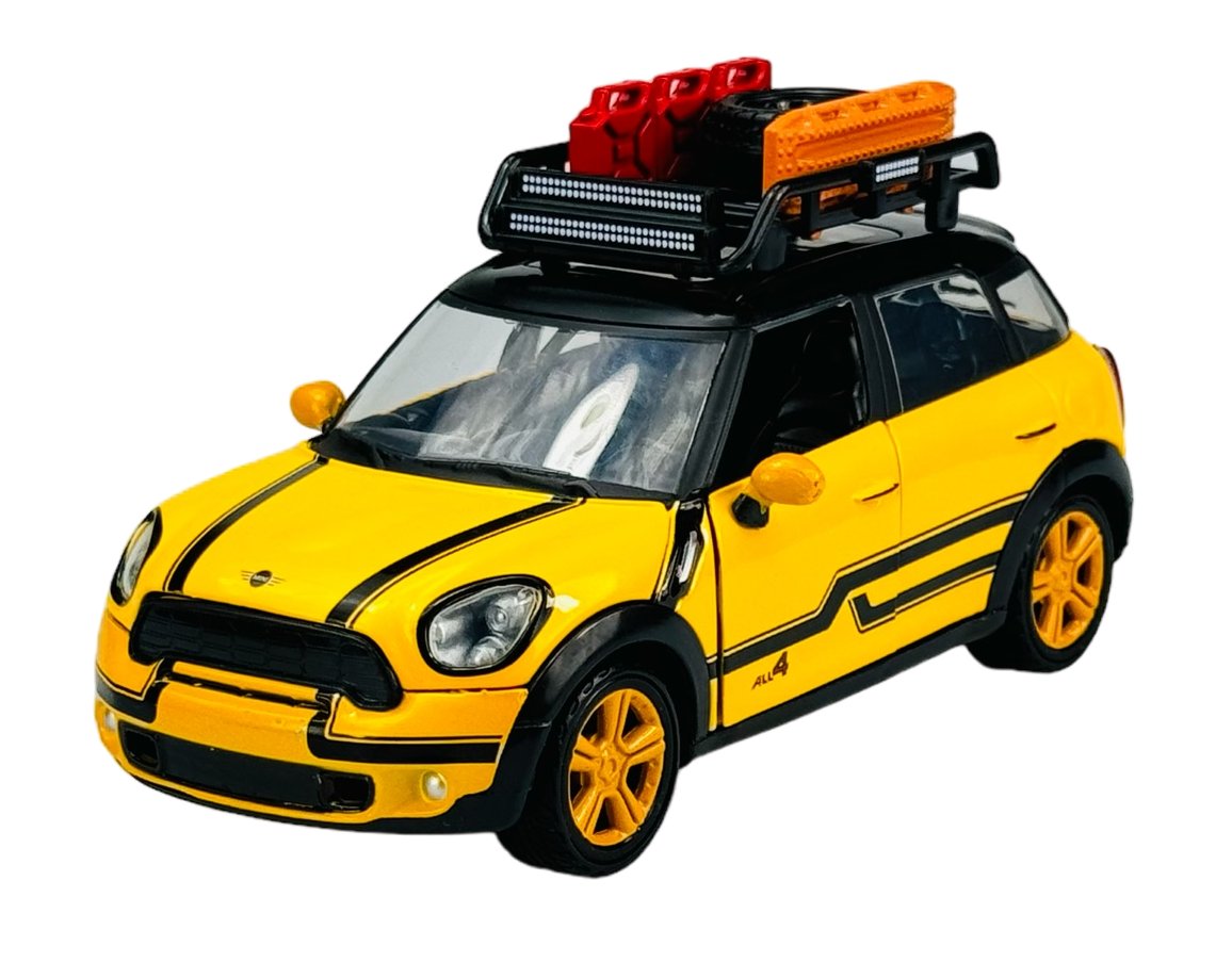 MOTORMAX MINI COOPER S ALL4 COUNTRYMAN ŻÓŁTY 1:24 79752
