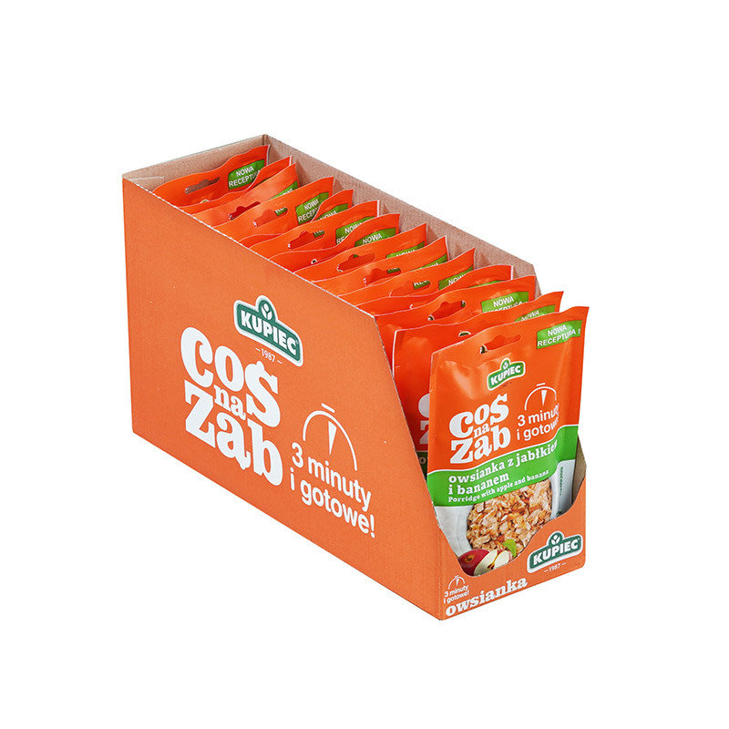 Zestaw 14 szt. Owsianka z jabłkiem i bananem 50g