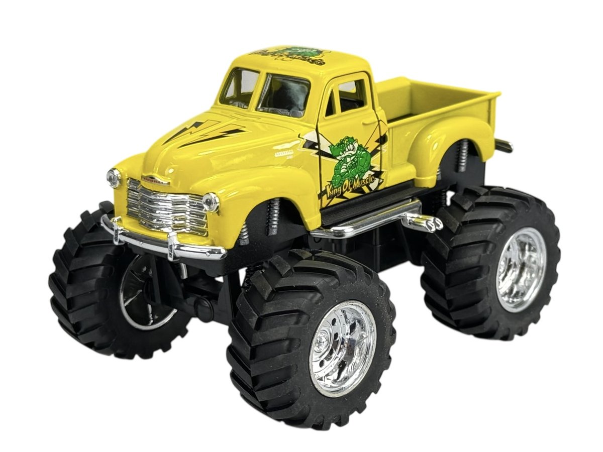 Welly Monster Truck 1953 Chevrolet 3100 Pick Up Żółty 1:34 47010