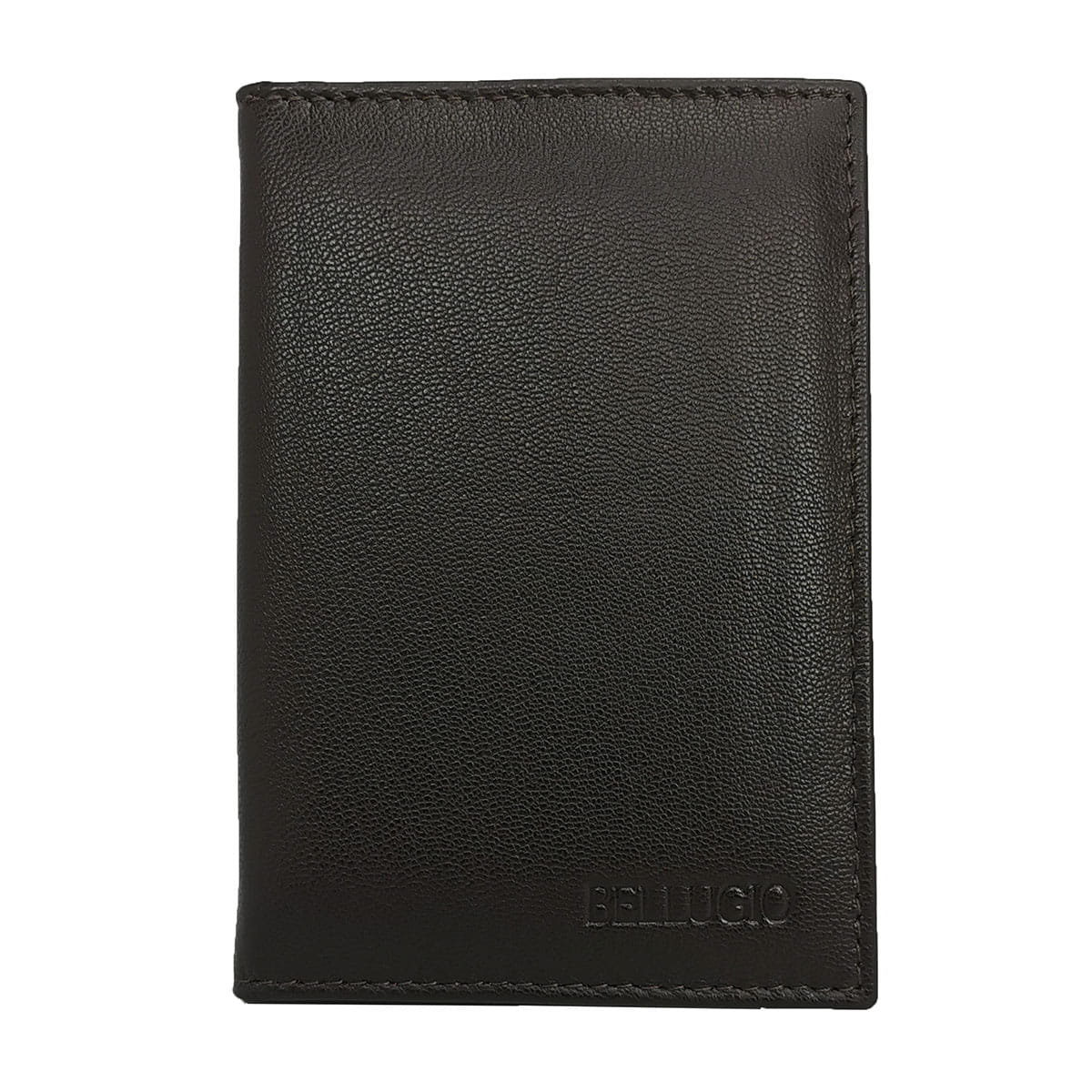 Skórzane etui z systemem RFID - brązowe