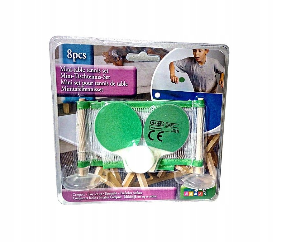 Mini Zestaw Do Tenisa Stołowego Ping Ponga Gra