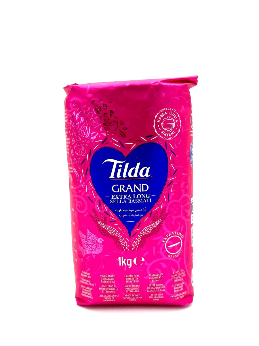 Tilda Grand Extra long basmati Sella rice 1kg