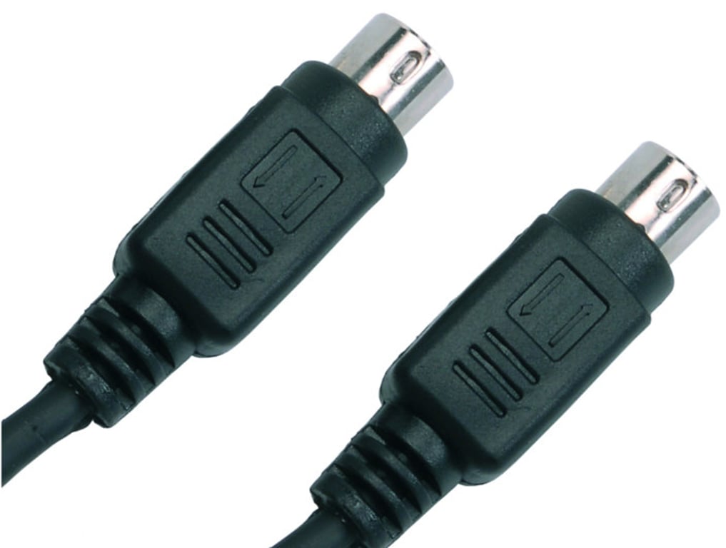 Jou Jye Computer A 1516 kabel S-video 2 m S-Video (4-pin) Czarny