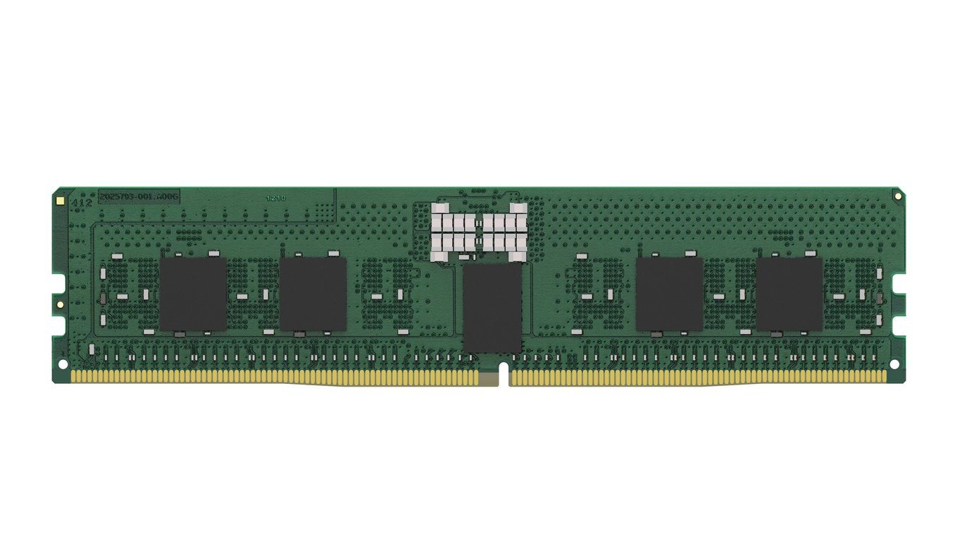 Kingston Technology KSM56R46BS8PMI-16HAI moduł pamięci 16 GB 1 x 16 GB DDR5 5600 MT/s Korekcja ECC KSM56R46BS8PMI-16HAI