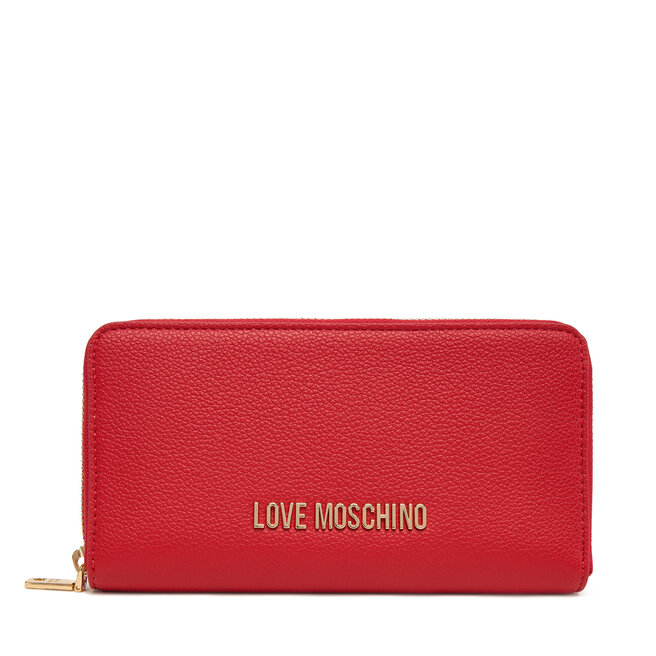 Duży Portfel Damski LOVE MOSCHINO JC5700PP1NLD0500 Czerwony