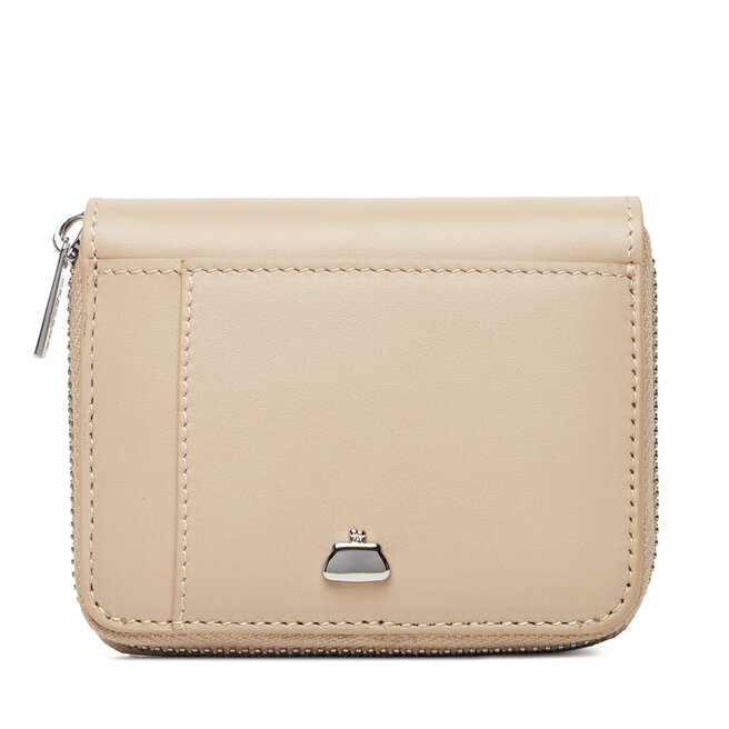 Mały Portfel Damski Weekend Max Mara Jerener 1 2525716034600 Beżowy
