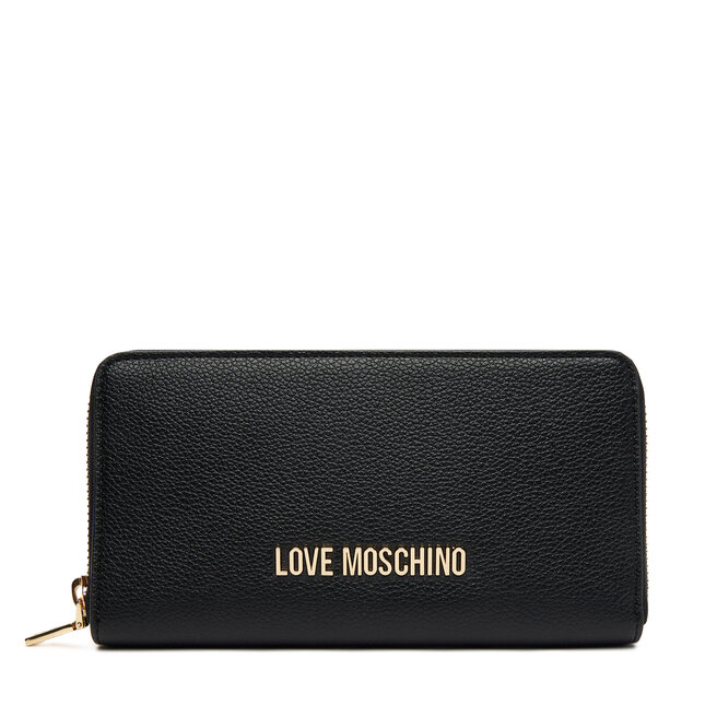 Duży Portfel Damski LOVE MOSCHINO JC5700PP1NLD0000 Czarny