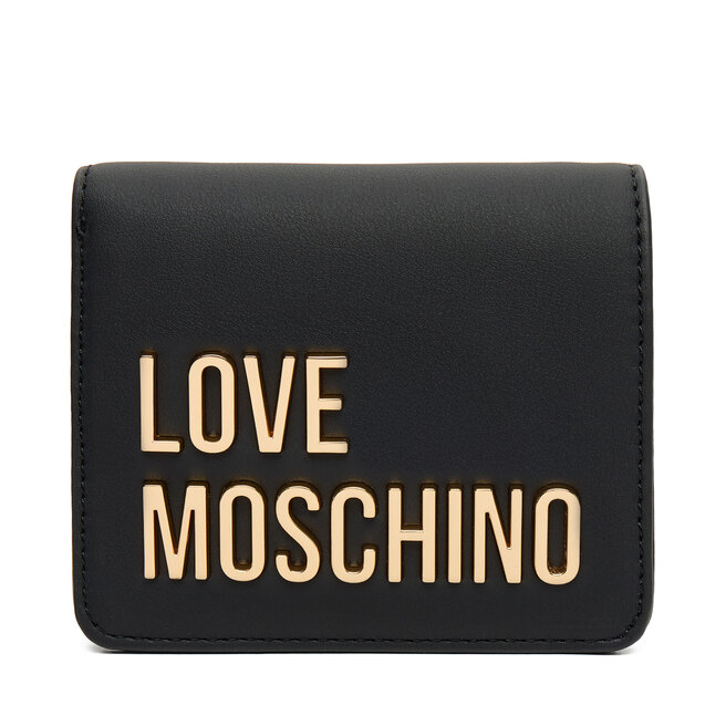 Mały Portfel Damski LOVE MOSCHINO JC5612PP1NKD0000 Czarny