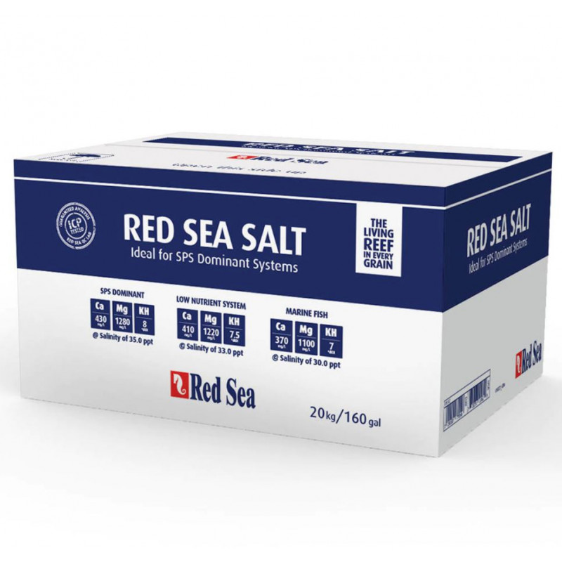 Red Sea Salt, BOX (20Kg) - Sól Morska
