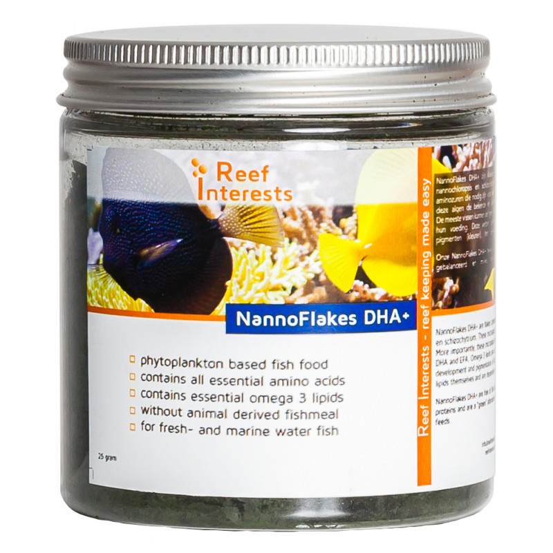 Reef Interests - Nannoflakes DHA+ 25g