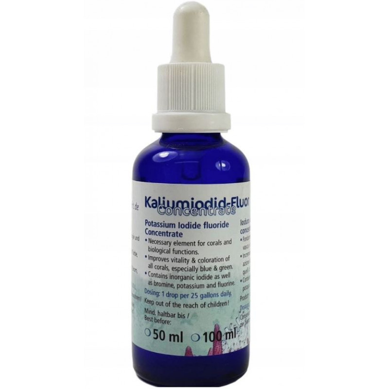 Korallen-Zucht Kaliumjodid Fluor Konzentrat 50 ml