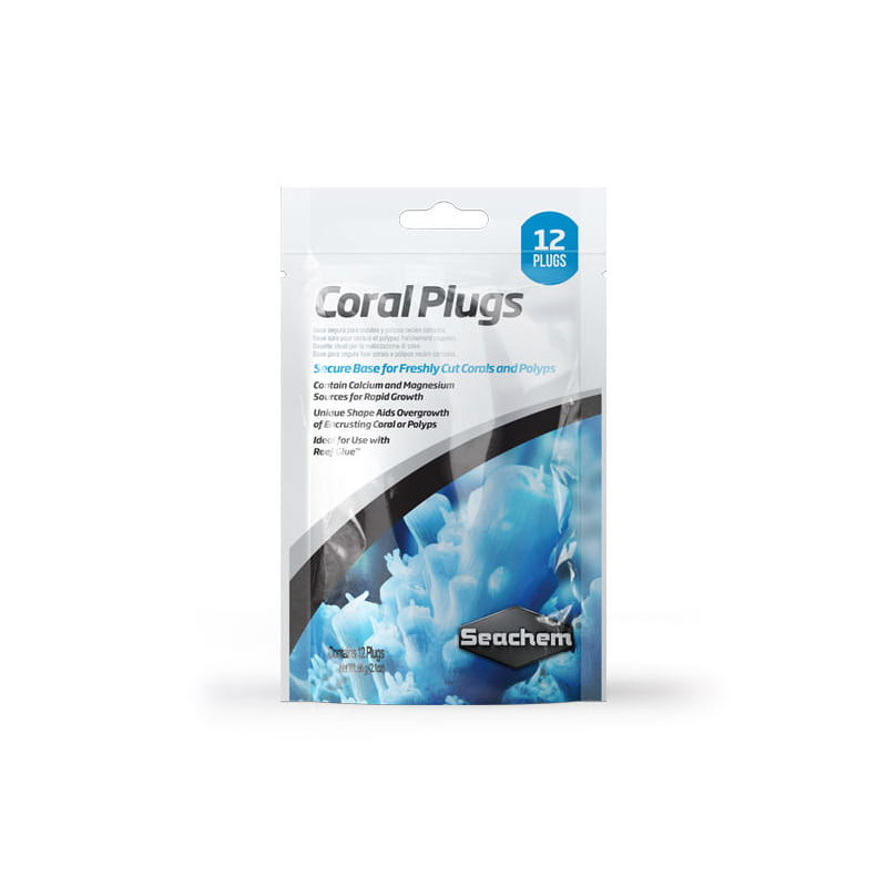 Sechem Coral Plugs 12szt. podstawki pod korale