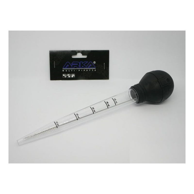 Pipeta akrylowa 50ml długość 30cm z wyciorem ARKA