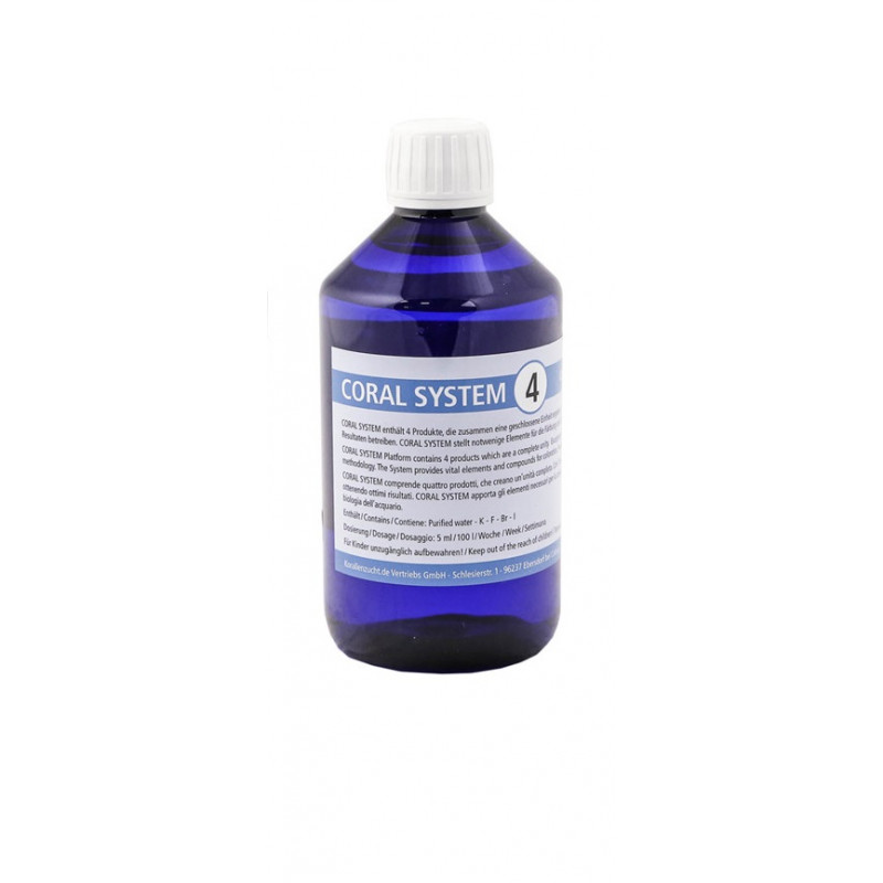 Korallen-Zucht Coral System - Coloring Agent 4 1000 ml
