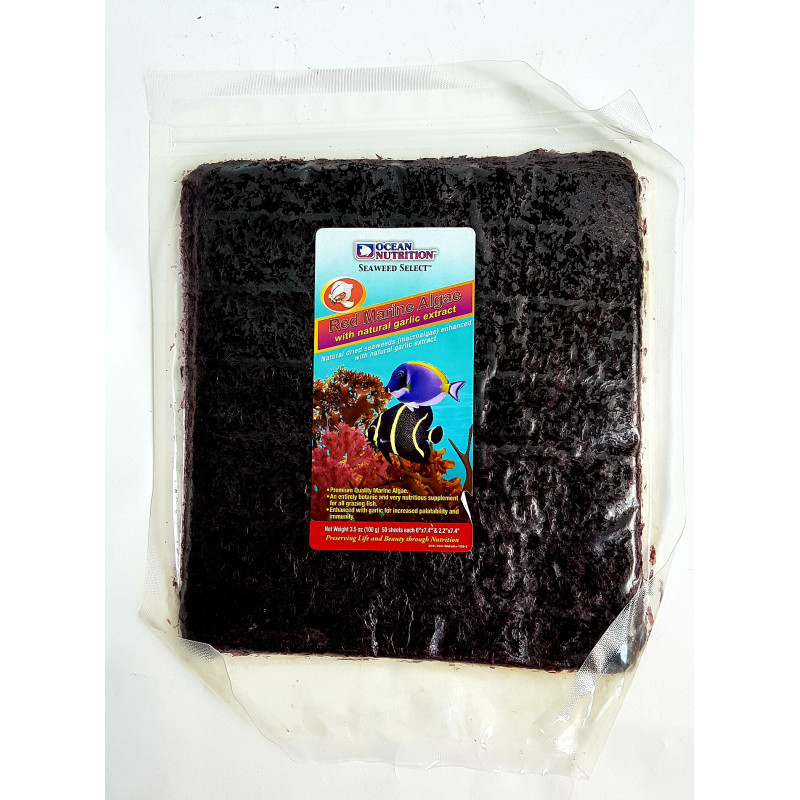 Ocean Nutrition Seaweed czerwone algi 50 listków 100g