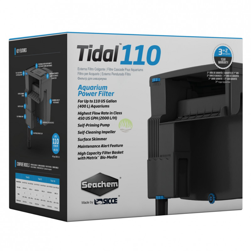 Seachem filtr kaskadowy Tidal 110