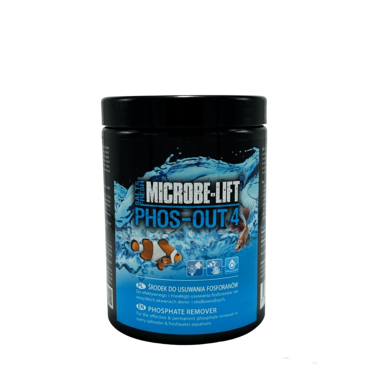 Microbe Lift Phos-Out 4 Granulat 1000ml absorber na fosforany i krzemiany