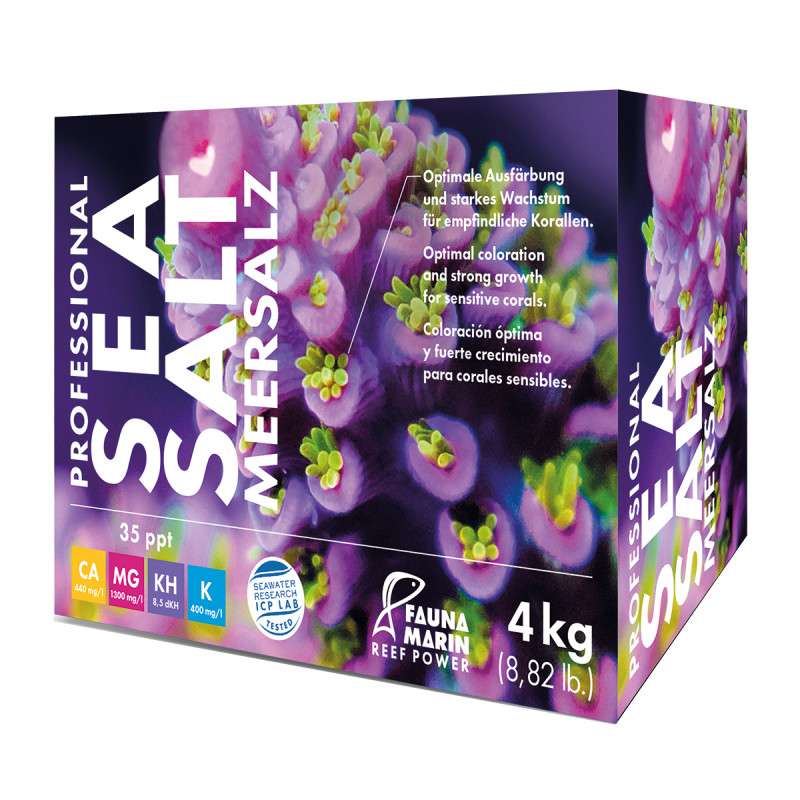 Fauna Marin Professional Sea Salt 4kg - Sól Morska
