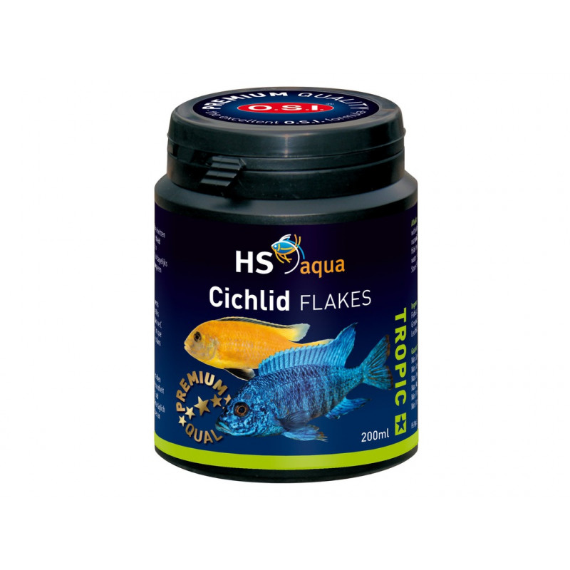 HS/O.S.I. Cichlid flakes 200ml