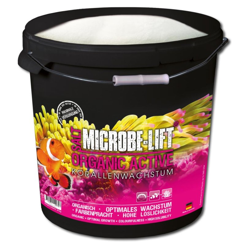 MICROBE-LIFT ORGANIC ACTIVE SALT 10KG - Sól Morska