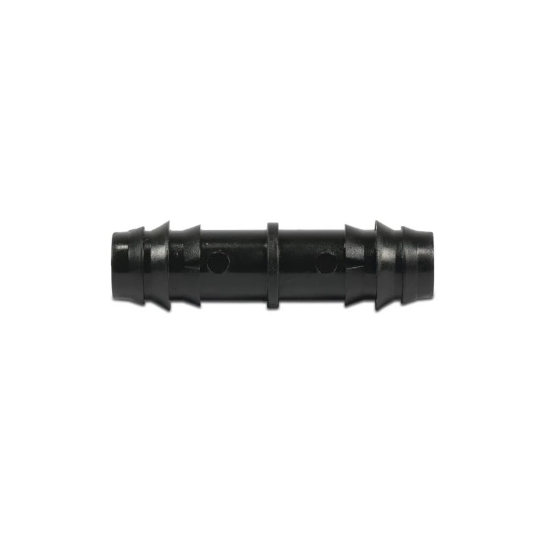Łącznik węża POM 16 mm karbowane 6bar czarny