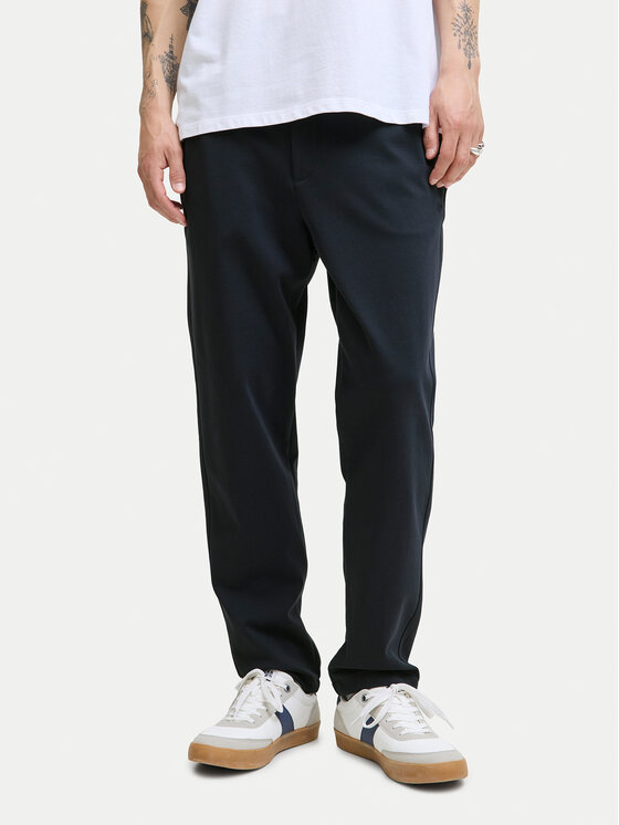 Jack&Jones Spodnie materiałowe Ace Neo 12282533 Granatowy Tapered Fit