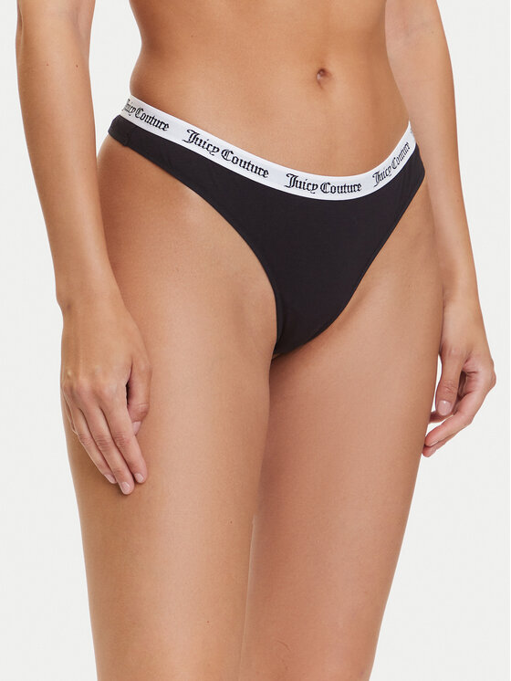 Juicy Couture Komplet 3 par stringów Diana JCLTH224571 Kolorowy