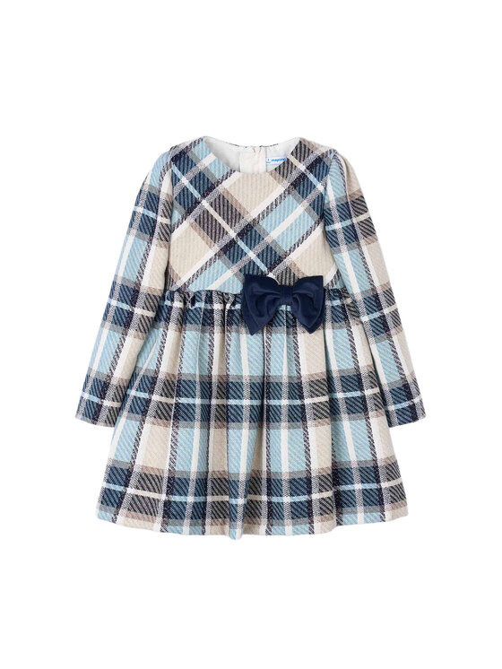 Mayoral Sukienka codzienna 4924 Niebieski Regular Fit