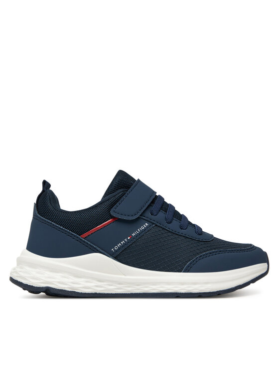Tommy Hilfiger Sneakersy T3X9-34115-1845 S Granatowy