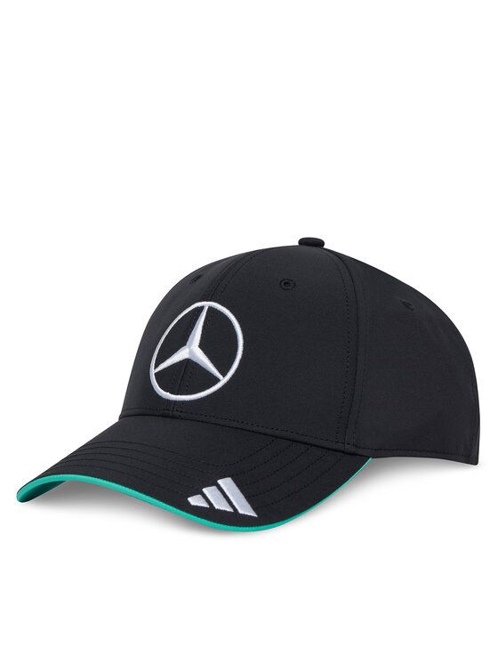 adidas Czapka z daszkiem Mercedes - AMG Petronas Formula One Team Driver JW6267 Czarny