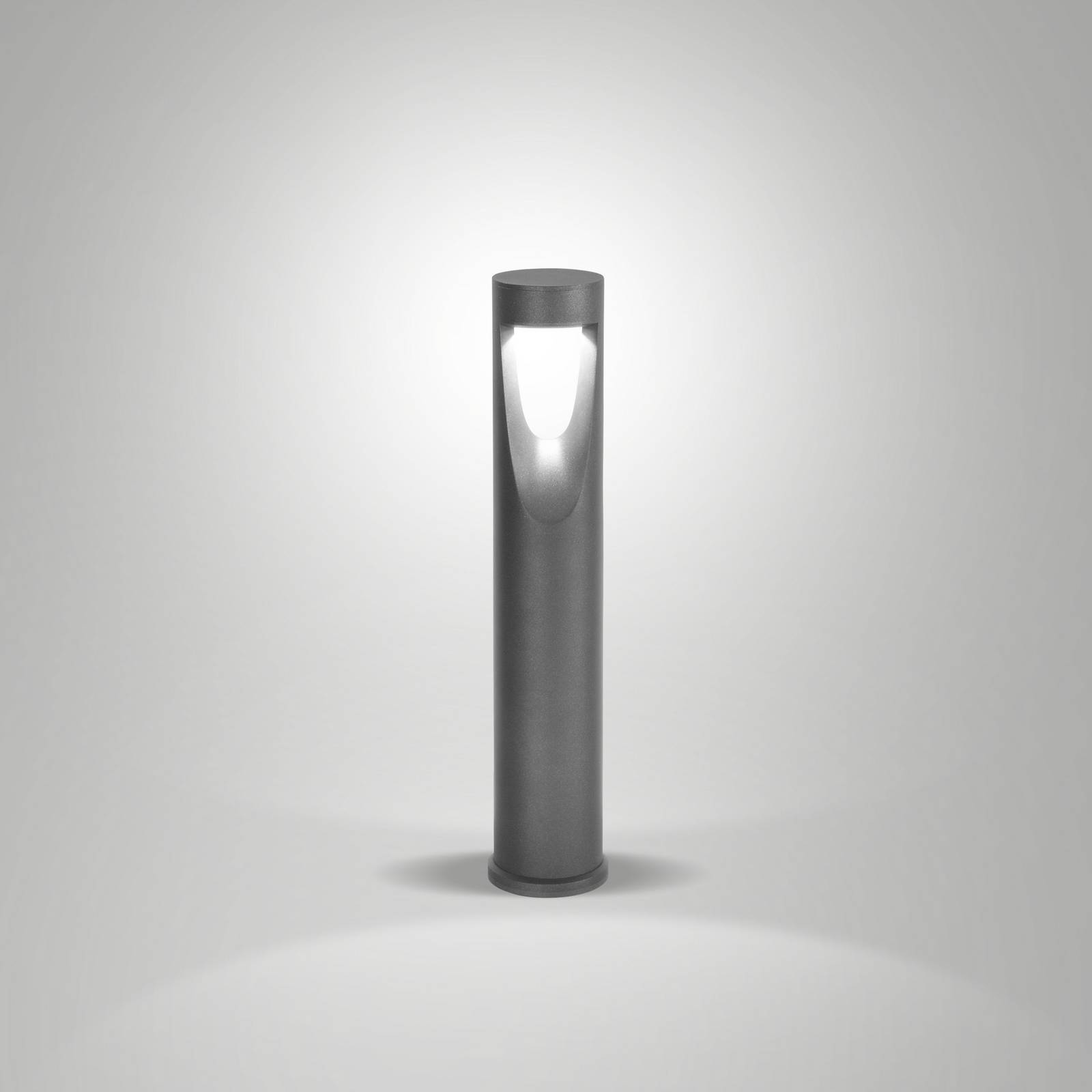 Fabas Luce Słupek oświetleniowy LED Teo, czarny