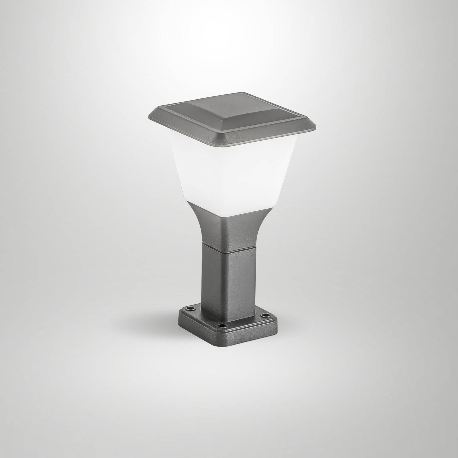 Fabas Luce Lampa ogrodowa stojąca Lena, możliwość ściemniania, czarny
