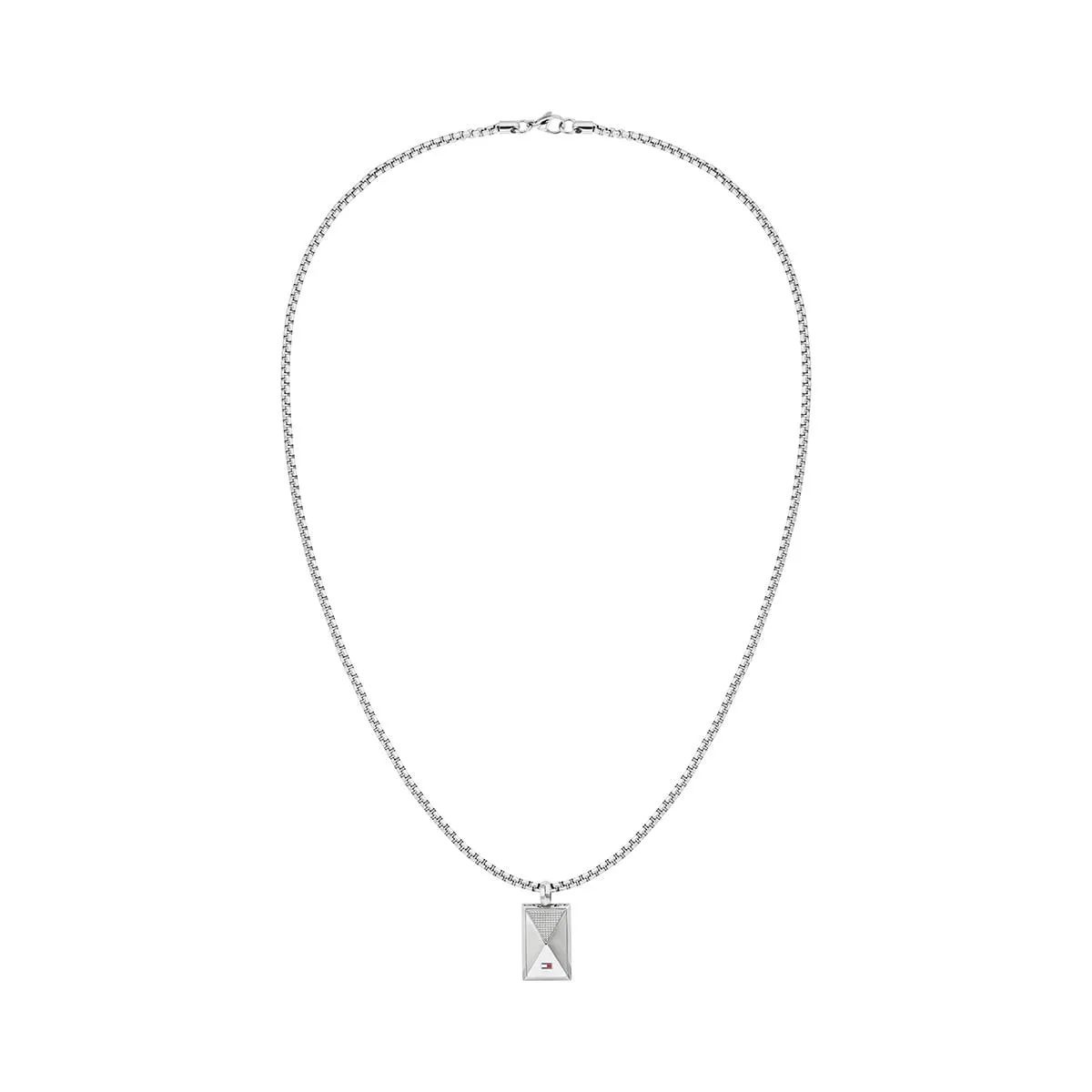 Biżuteria TOMMY HILFIGER 2790564. Naszyjnik, Kolor srebrny. Mężczyzna.