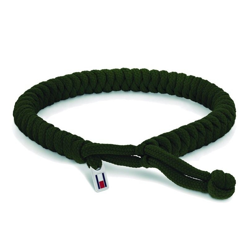 Biżuteria TOMMY HILFIGER 2790594. Bransoletka, Kolor zielony. Mężczyzna.