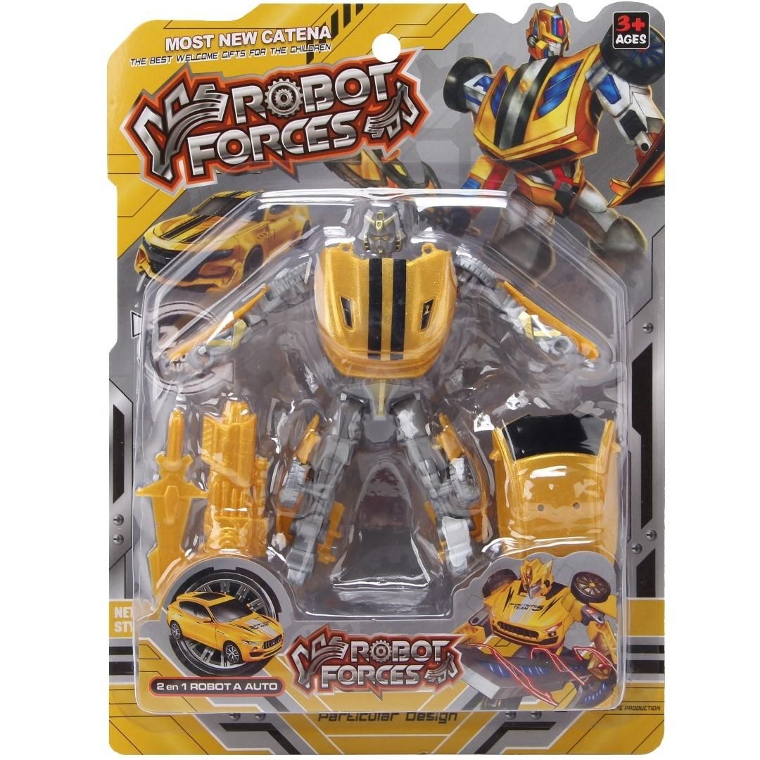 Robot wojownik transformacja Trifox - zabawka
