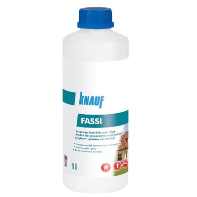 Środek do czyszczenia oraz zwalczania grzybów i glonów na elewacji Fassi 1 l Knauf