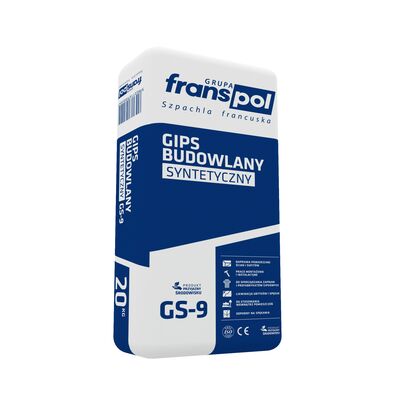 Gips budowlany GS-9 20 kg Franspol