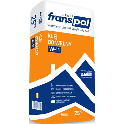 Klej do wełny W-11 25 kg Franspol