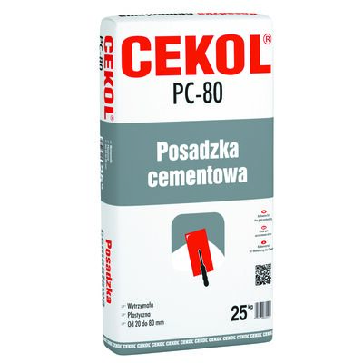 Cekol Posadzka cementowa PC-80 25 kg