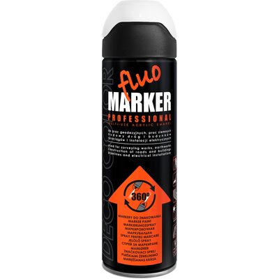 DECO COLOR Znacznik  Fluomarker biały 0,5 l