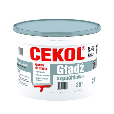 Cekol Gładź szpachlowa B-45 Finisz 20 kg