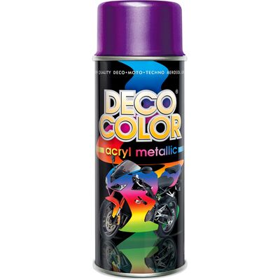 DECO COLOR Lakier metalizowany Acryl Metallic fioletowy 0,4 l