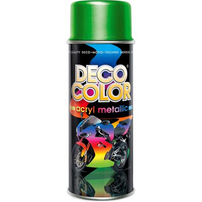 DECO COLOR Lakier metalizowany Acryl Metallic zielony 0,4 l